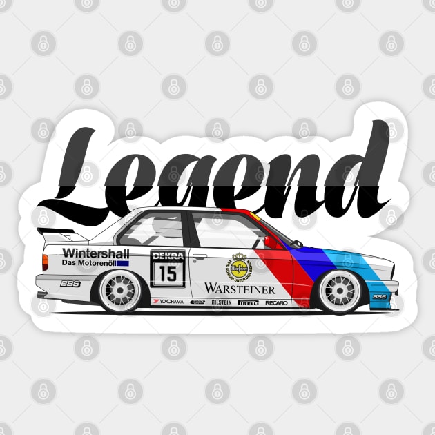 E30 DTM RACING LEGEND Sticker by shketdesign